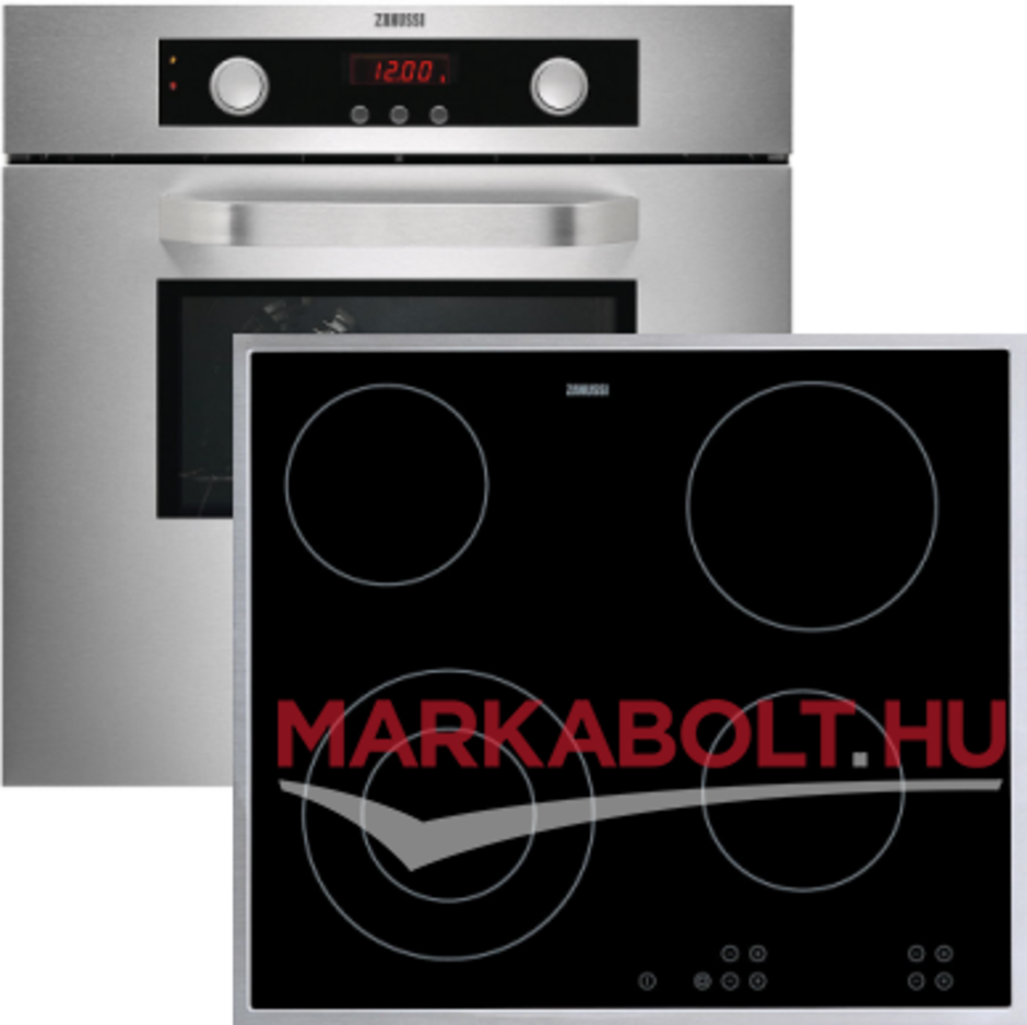 Sütő főzőlap beépíthető, Zanussi ZOB 482 QX, ZVT 65 X :: Zanussi ...